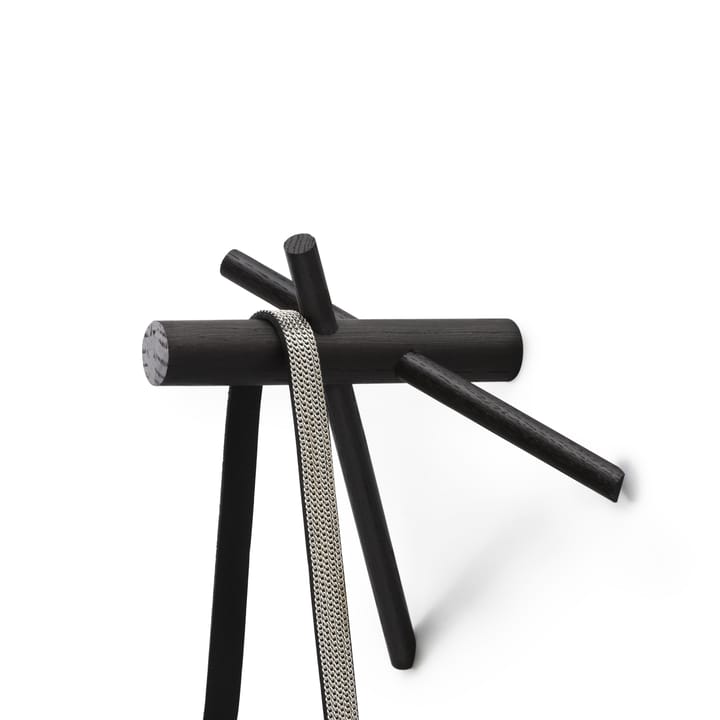 Normann Sticks haak, zwart 2-pack Normann Copenhagen