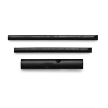 Normann Sticks haak - zwart 2-pack - Normann Copenhagen