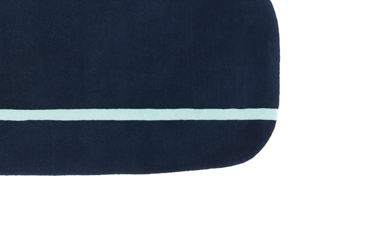 Oona tapijt 90x200 cm, Blauw Normann Copenhagen