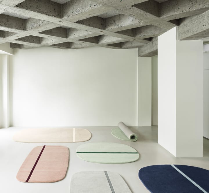 Oona tapijt 90x200 cm, Blauw Normann Copenhagen