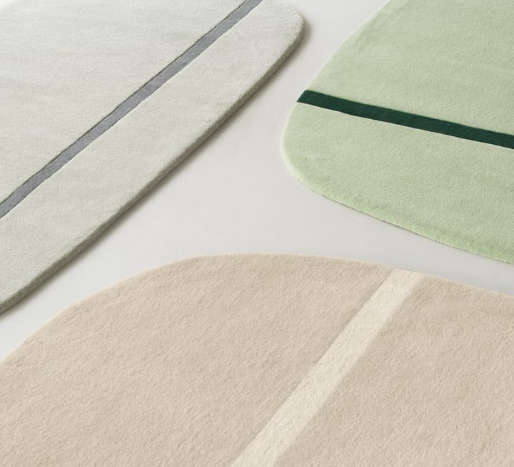 Oona vloerkleed 140x140 cm, Zand Normann Copenhagen