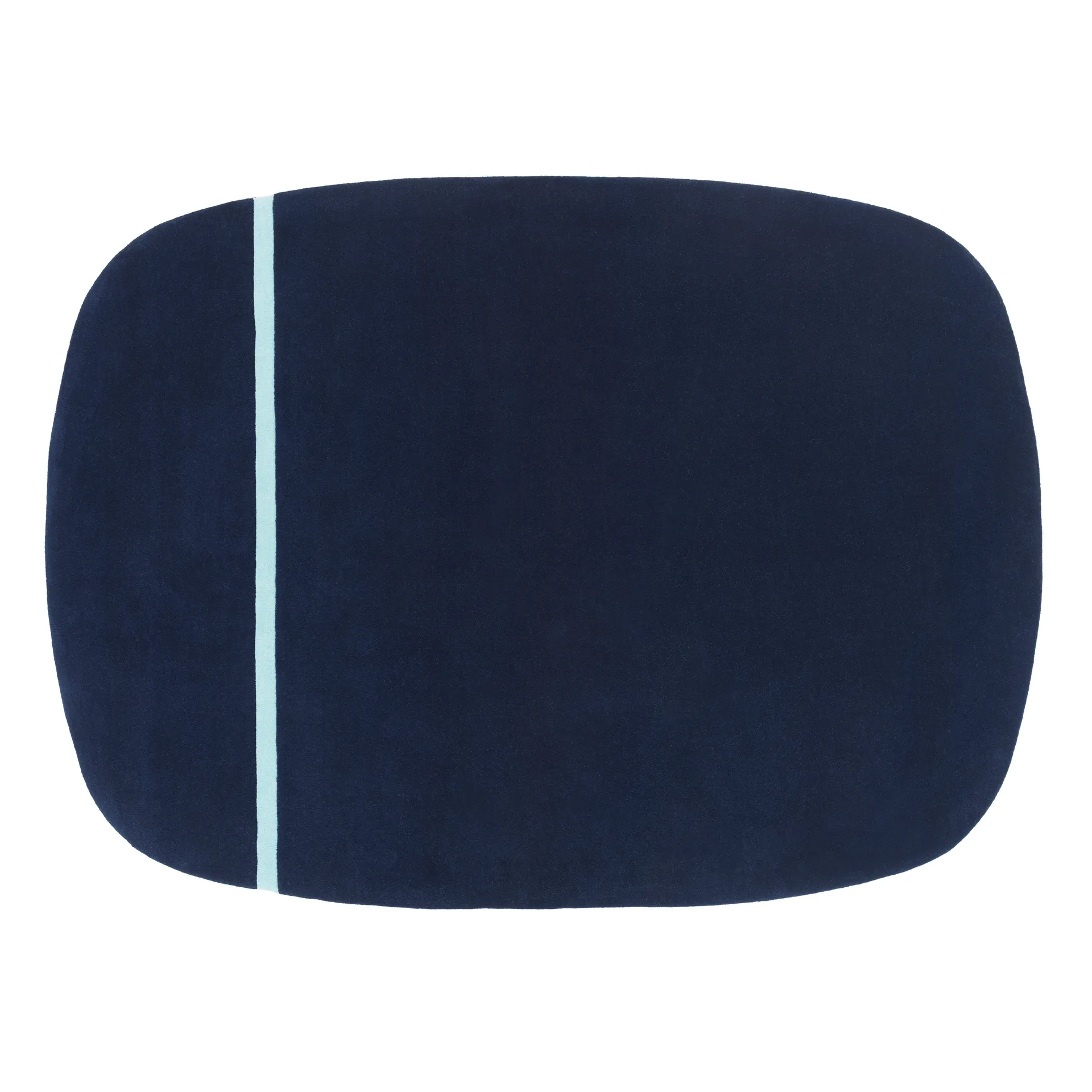 Oona vloerkleed 175x240 cm, Blauw Normann Copenhagen
