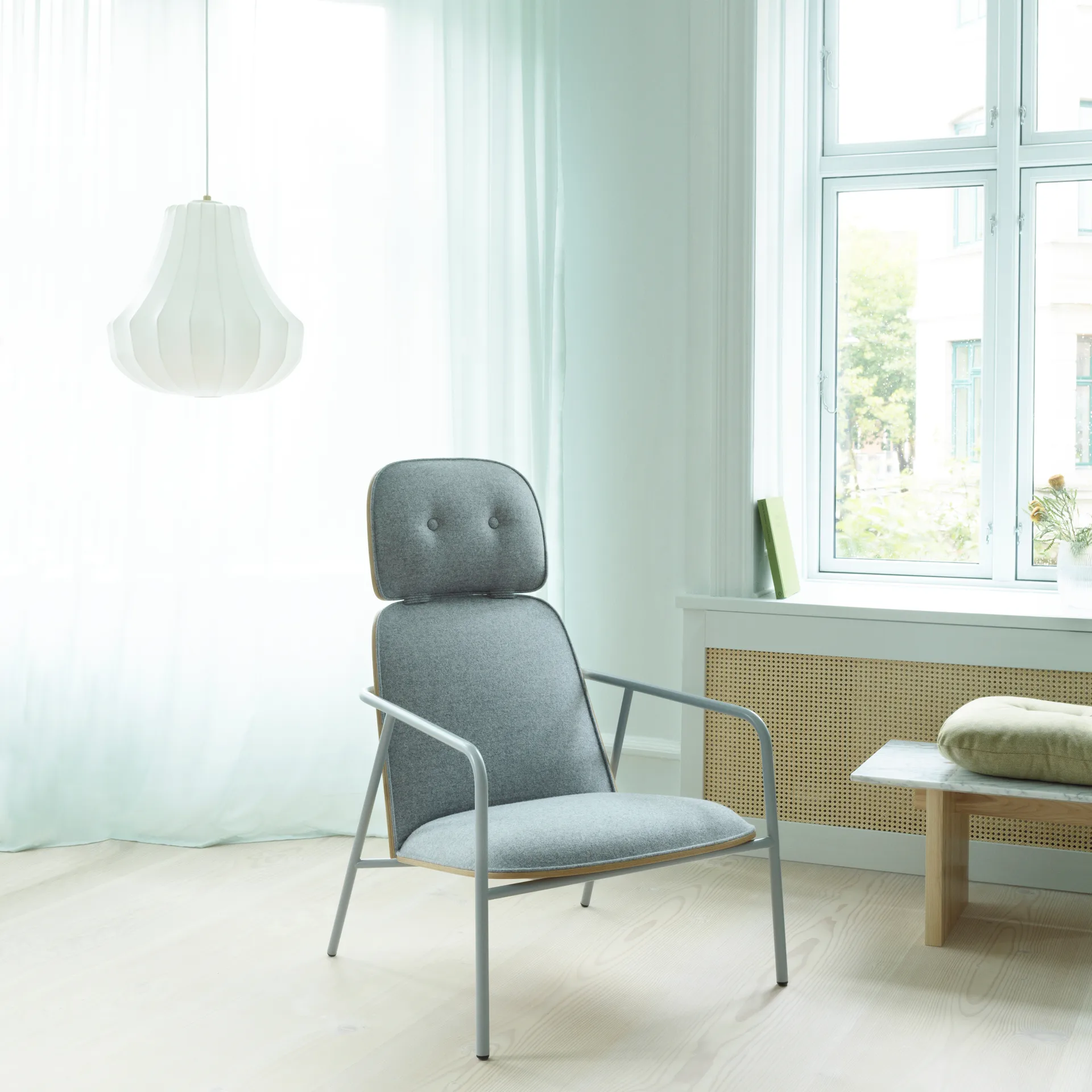 Phantom plafondlamp klein, Wit Normann Copenhagen