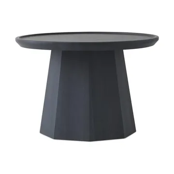 Pine table large bijzettfel Ø65 cm H:44,5 cm - Dark Blue - Normann Copenhagen