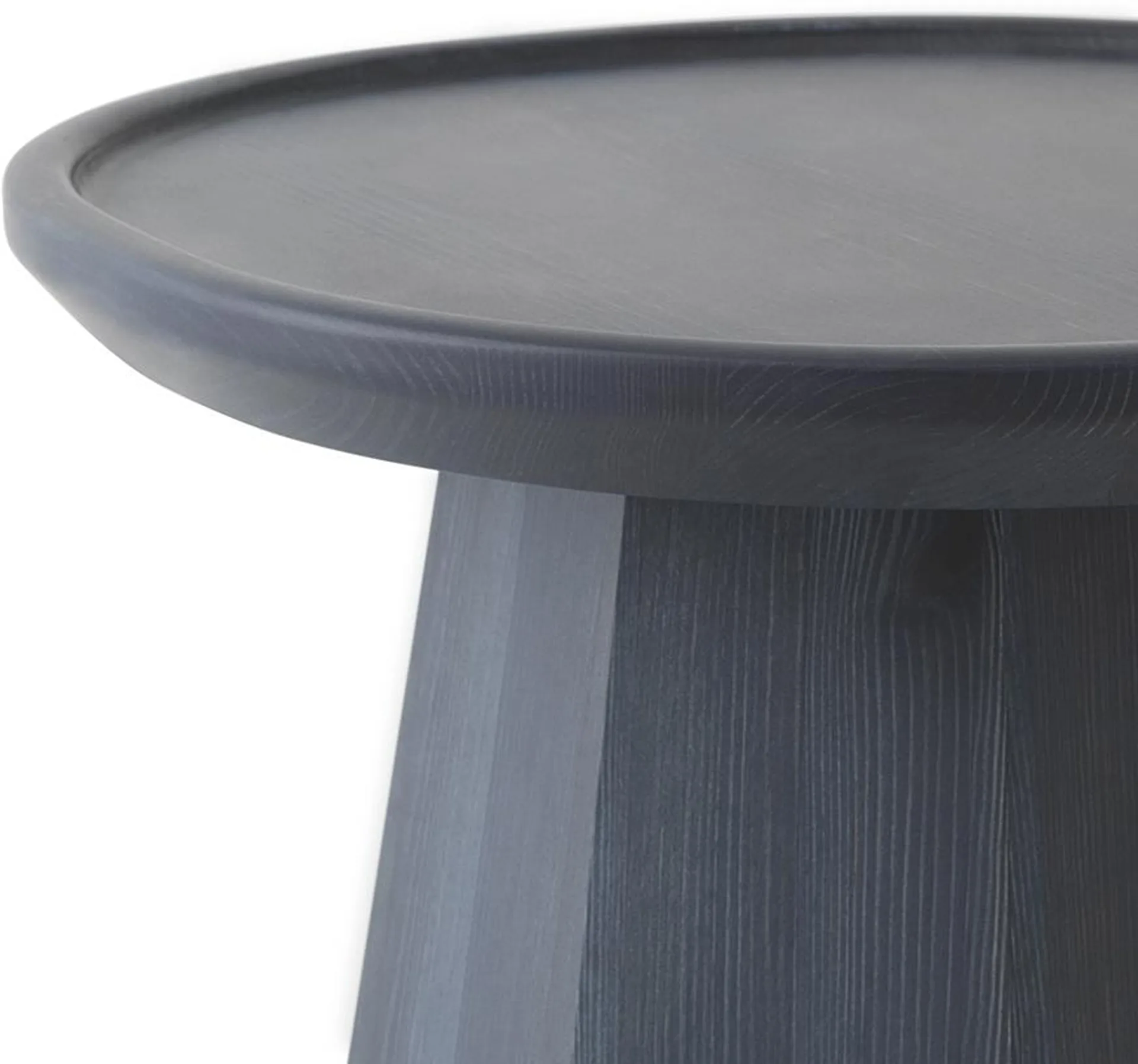 Pine table large bijzettfel Ø65 cm H:44,5 cm, Dark Blue Normann Copenhagen