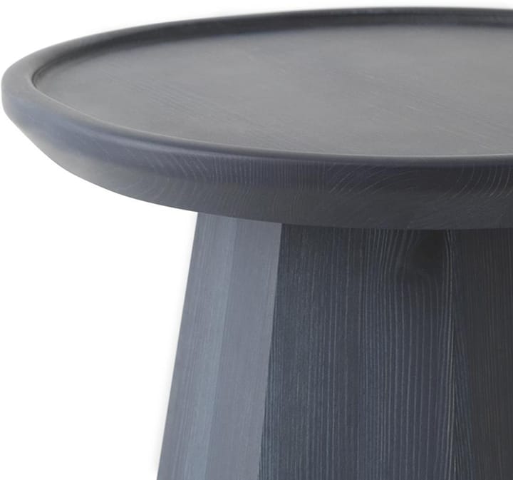 Pine table large bijzettfel Ø65 cm H:44,5 cm, Dark Blue Normann Copenhagen
