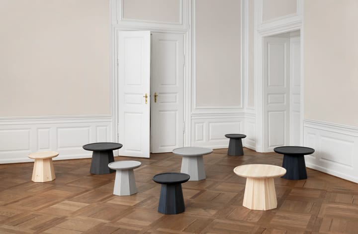 Pine table large bijzettfel Ø65 cm H:44,5 cm, Pine Normann Copenhagen
