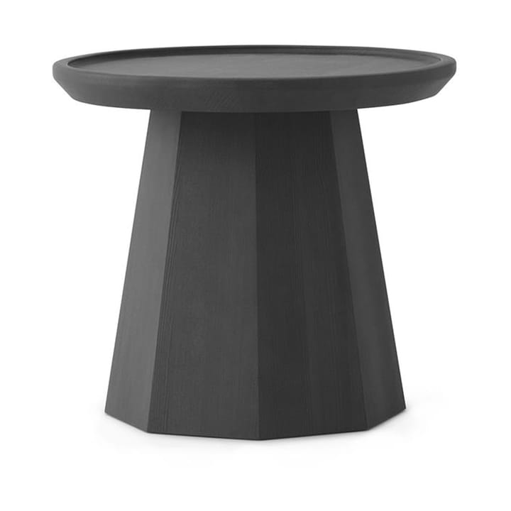 Pine table small bijzettfel Ø45 cm H:40,6 cm - Dark Grey - Normann Copenhagen