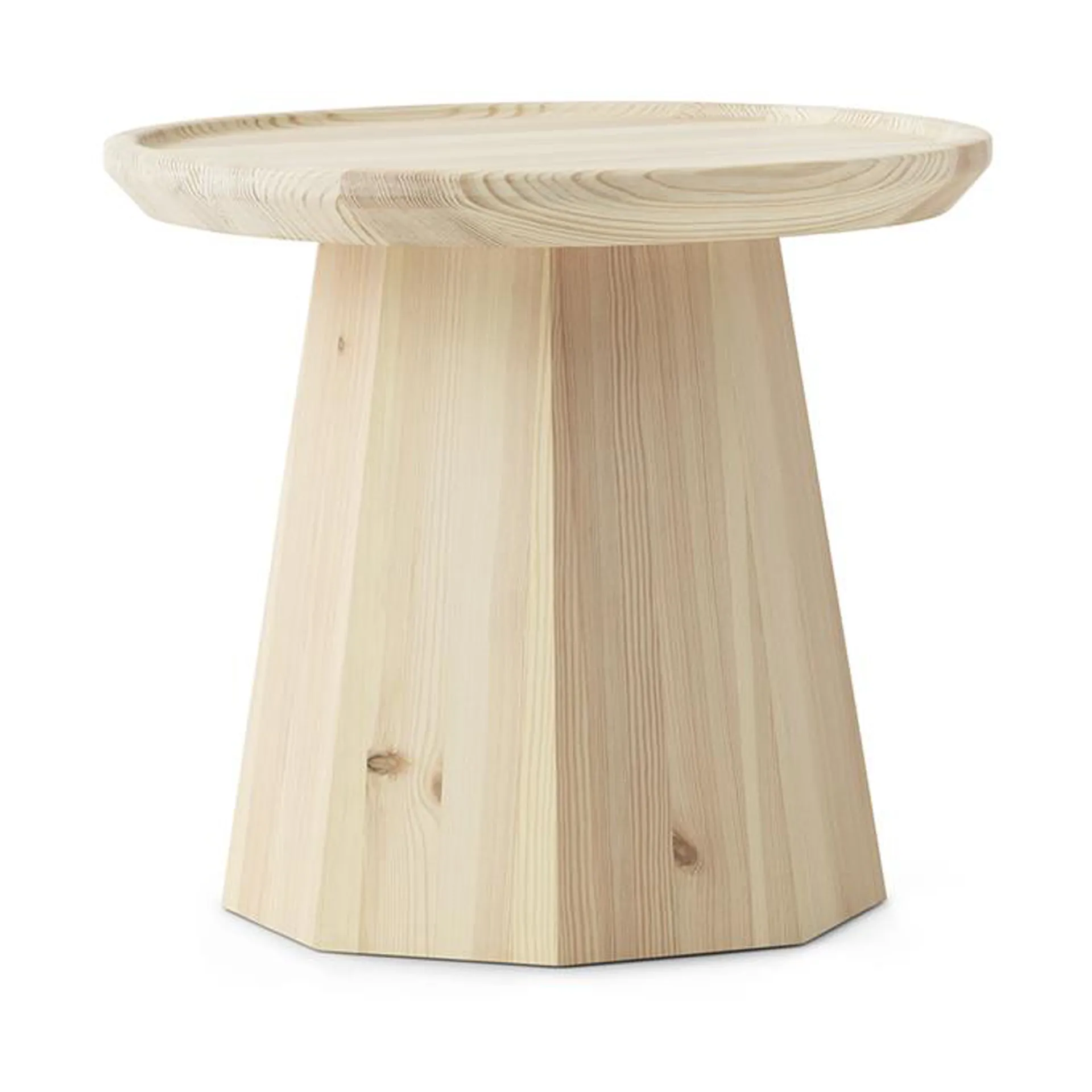 Pine table small bijzettfel Ø45 cm H:40,6 cm, Pine Normann Copenhagen