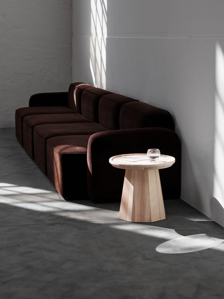Pine table small bijzettfel Ø45 cm H:40,6 cm, Pine Normann Copenhagen