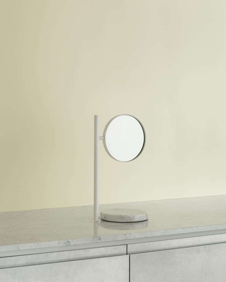 Pose dubbelzijdige tafelspiegel 21x39 cm, Wit Normann Copenhagen