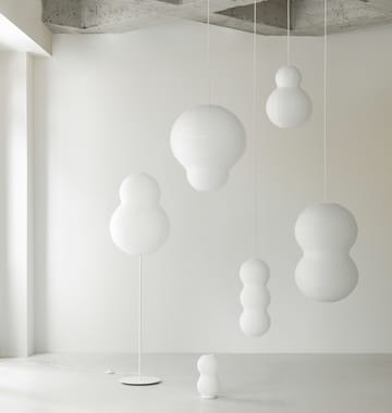 Puff Bubble vloerlamp - Wit - Normann Copenhagen