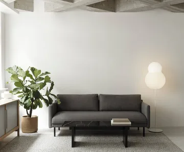 Puff Bubble vloerlamp - Wit - Normann Copenhagen