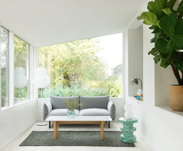 Puff Bubble vloerlamp - Wit - Normann Copenhagen
