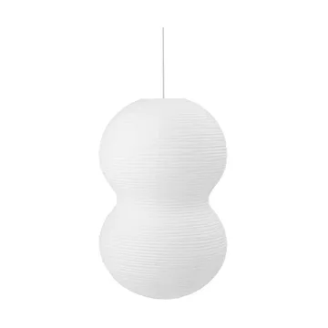 Puff Twist lamp 50x90 cm - Wit - Normann Copenhagen