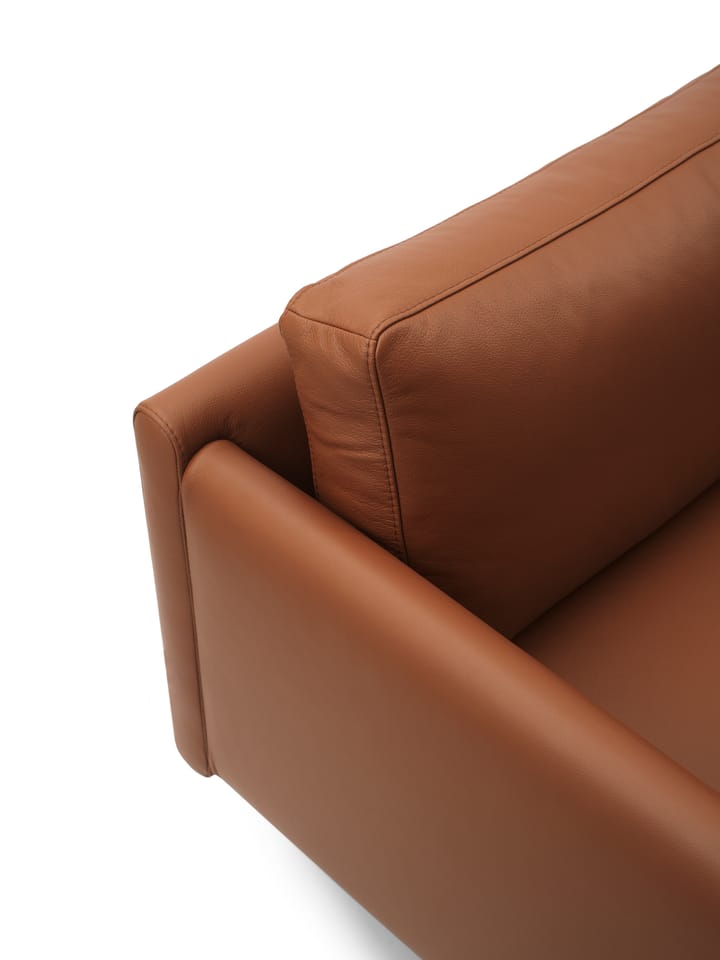 Rar 2-zits bank, Omaha leather cognac Normann Copenhagen
