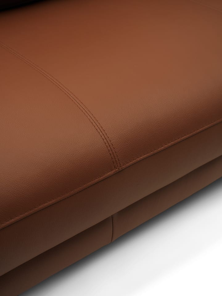 Rar 2-zits bank, Omaha leather cognac Normann Copenhagen