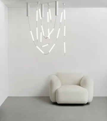Reb hanglamp 8 - Wit - Normann Copenhagen