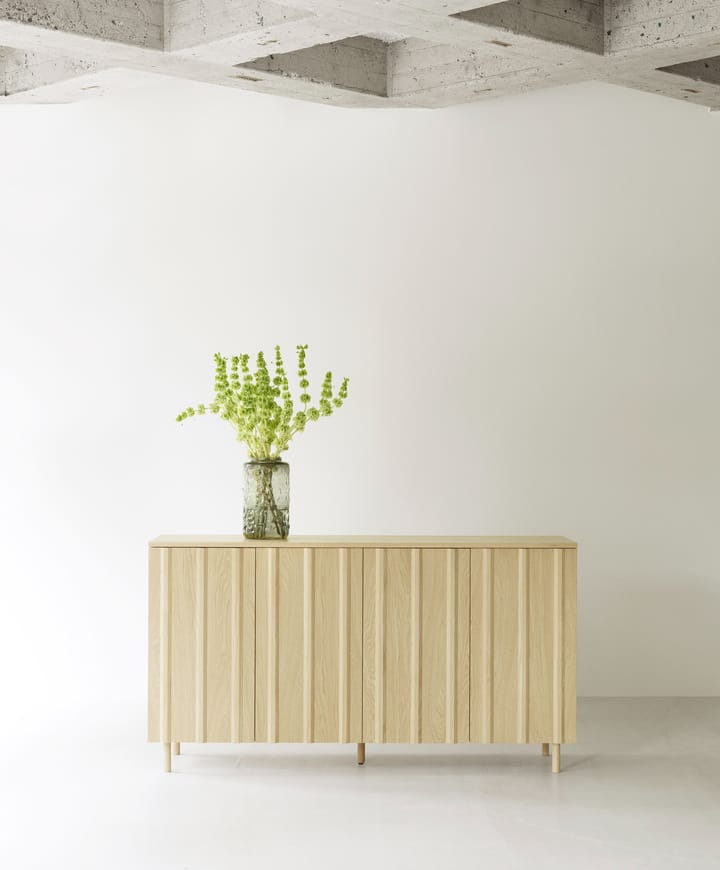 Rib bijzettafel 45x159 cm - Oak - Normann Copenhagen