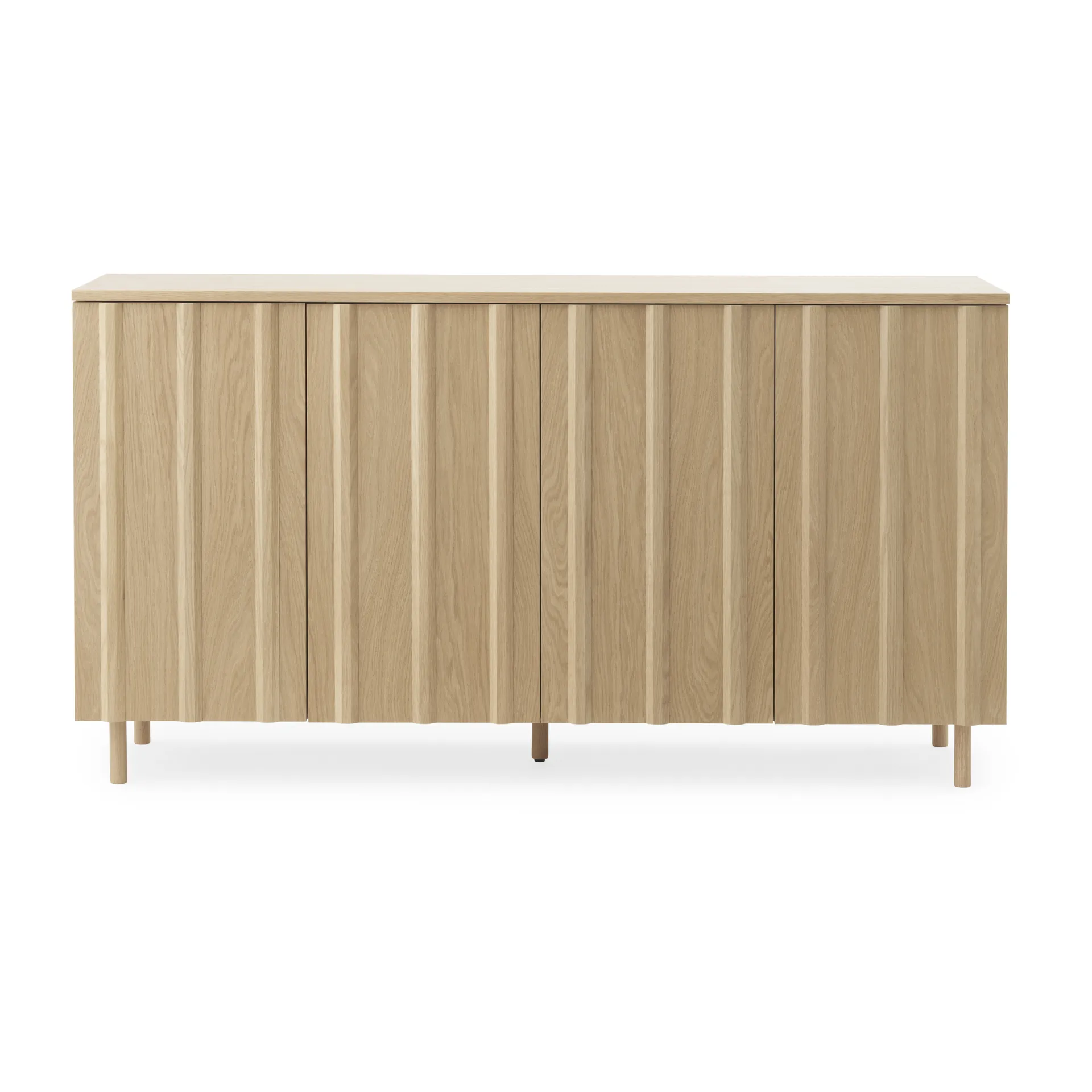 Rib bijzettafel 45x159 cm, Oak Normann Copenhagen