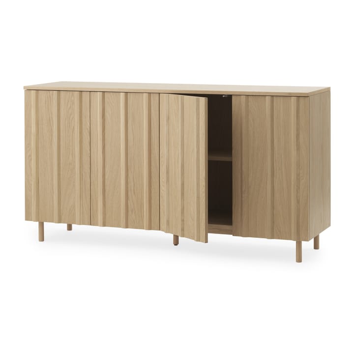 Rib bijzettafel 45x159 cm - Oak - Normann Copenhagen