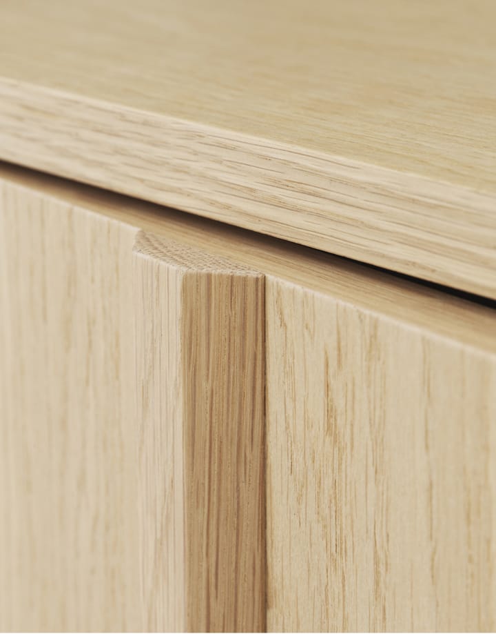 Rib bijzettafel 45x159 cm, Oak Normann Copenhagen