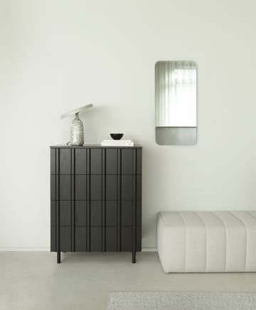 Rib commode 4 lades - Soft Black - Normann Copenhagen