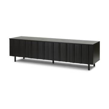 Rib dressoir laag - Soft Black - Normann Copenhagen