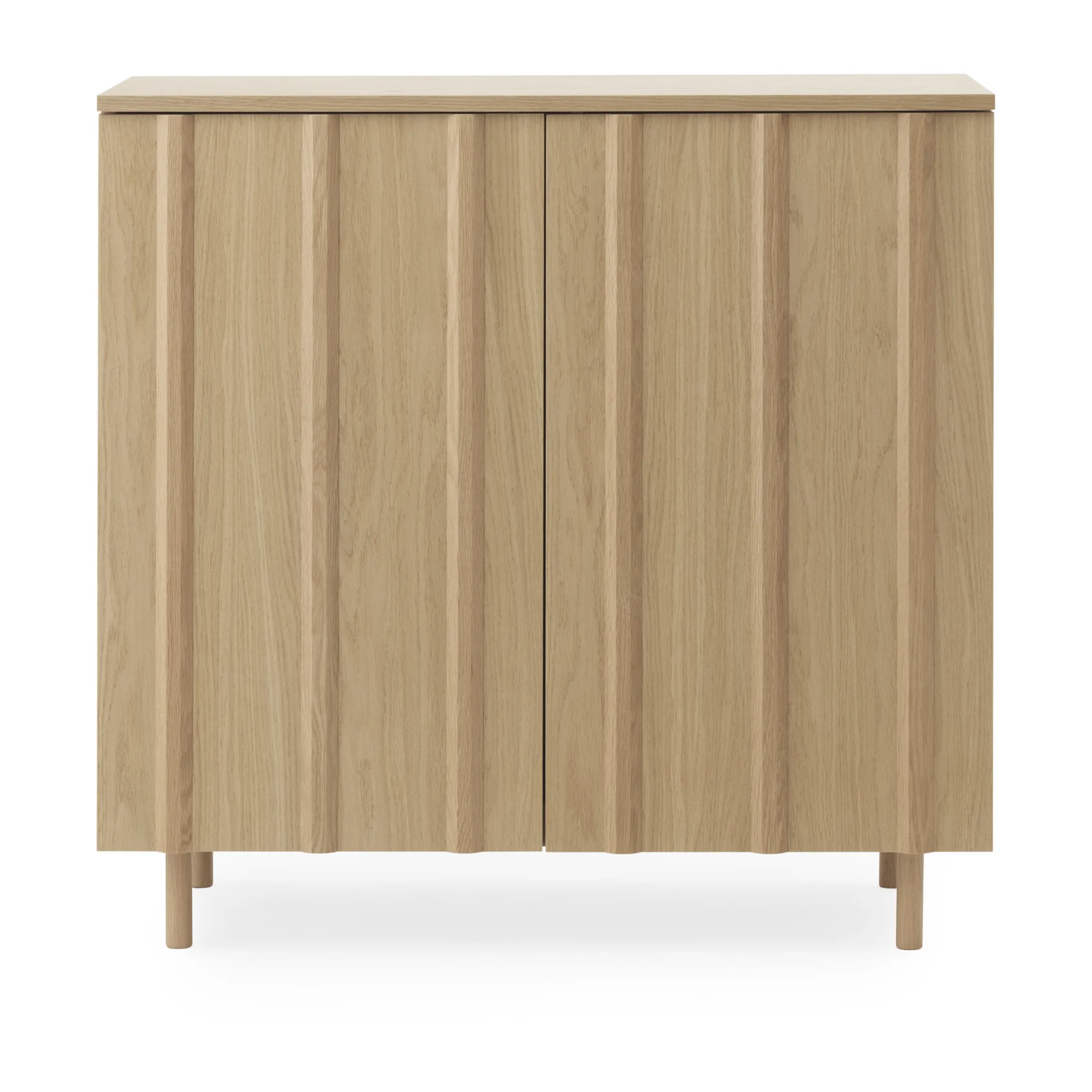 Rib kast 96x98,5 cm, Oak Normann Copenhagen