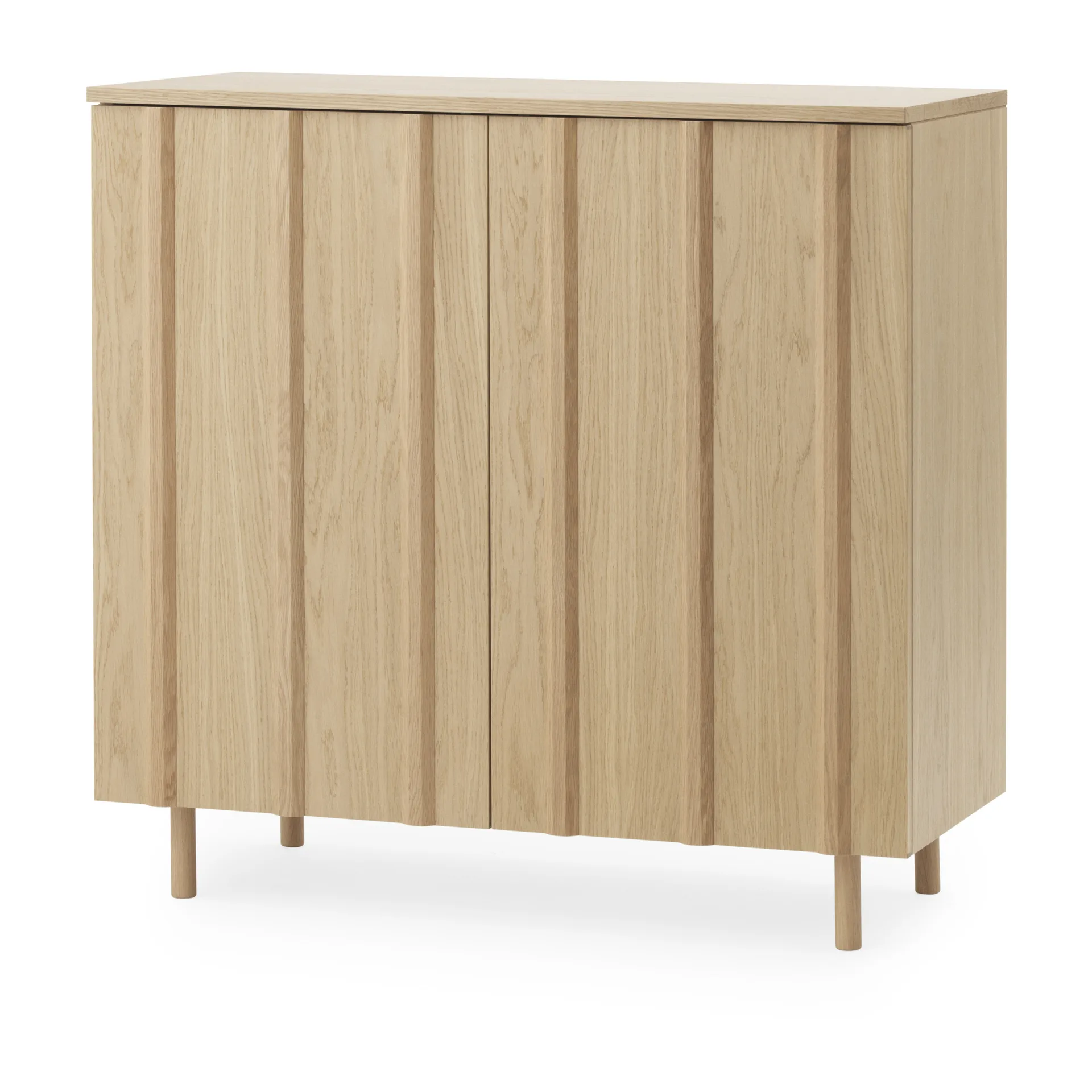 Rib kast 96x98,5 cm, Oak Normann Copenhagen