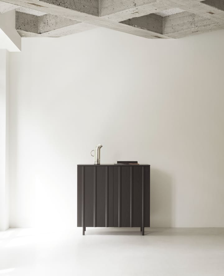 Rib kast 96x98,5 cm, Soft Black Normann Copenhagen