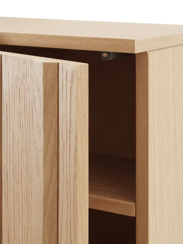 Rib kast - Eiken, 166,5x70x43 cm - Normann Copenhagen