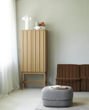 Rib kast - Eiken, 166,5x70x43 cm - Normann Copenhagen