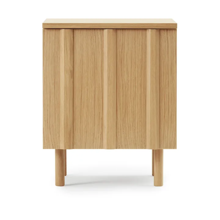 Rib nachtkastje - Eiken, 52x42x40 cm - Normann Copenhagen