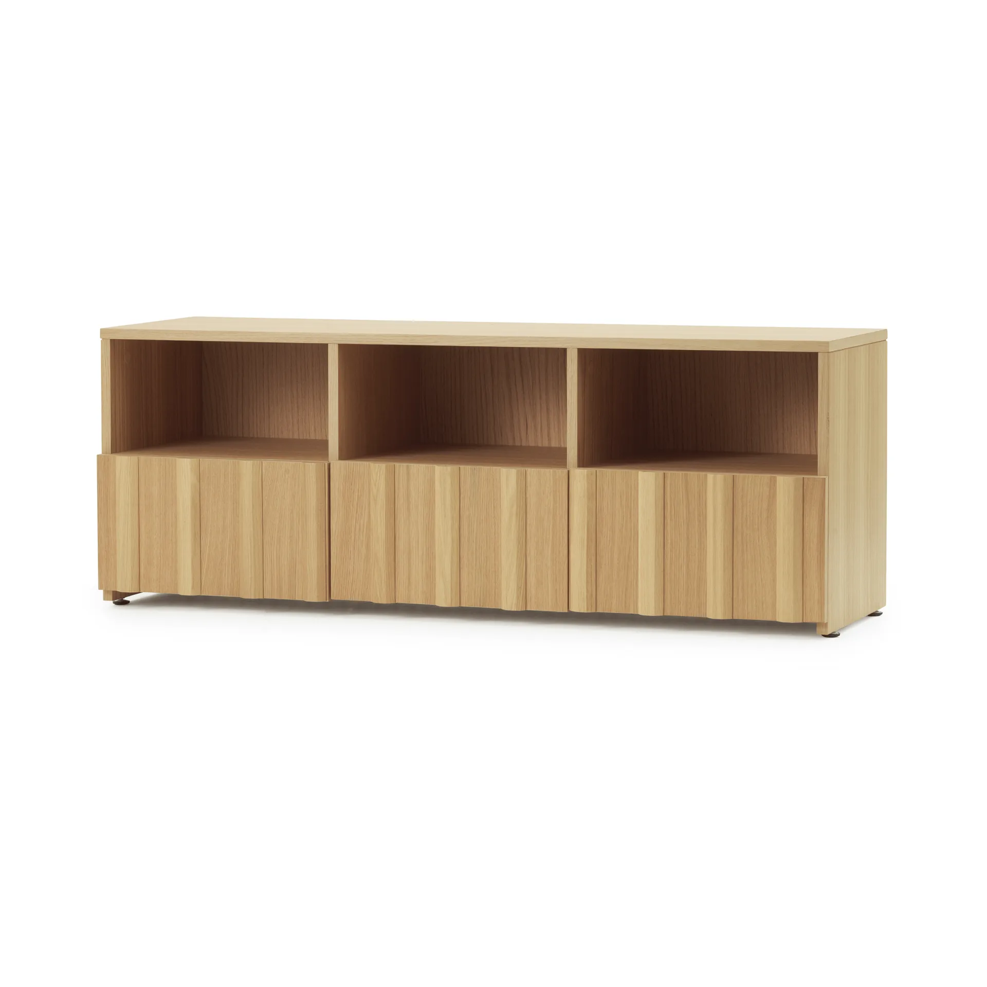 Rib sideboard hybrid, Eiken, 44x120x38 cm Normann Copenhagen