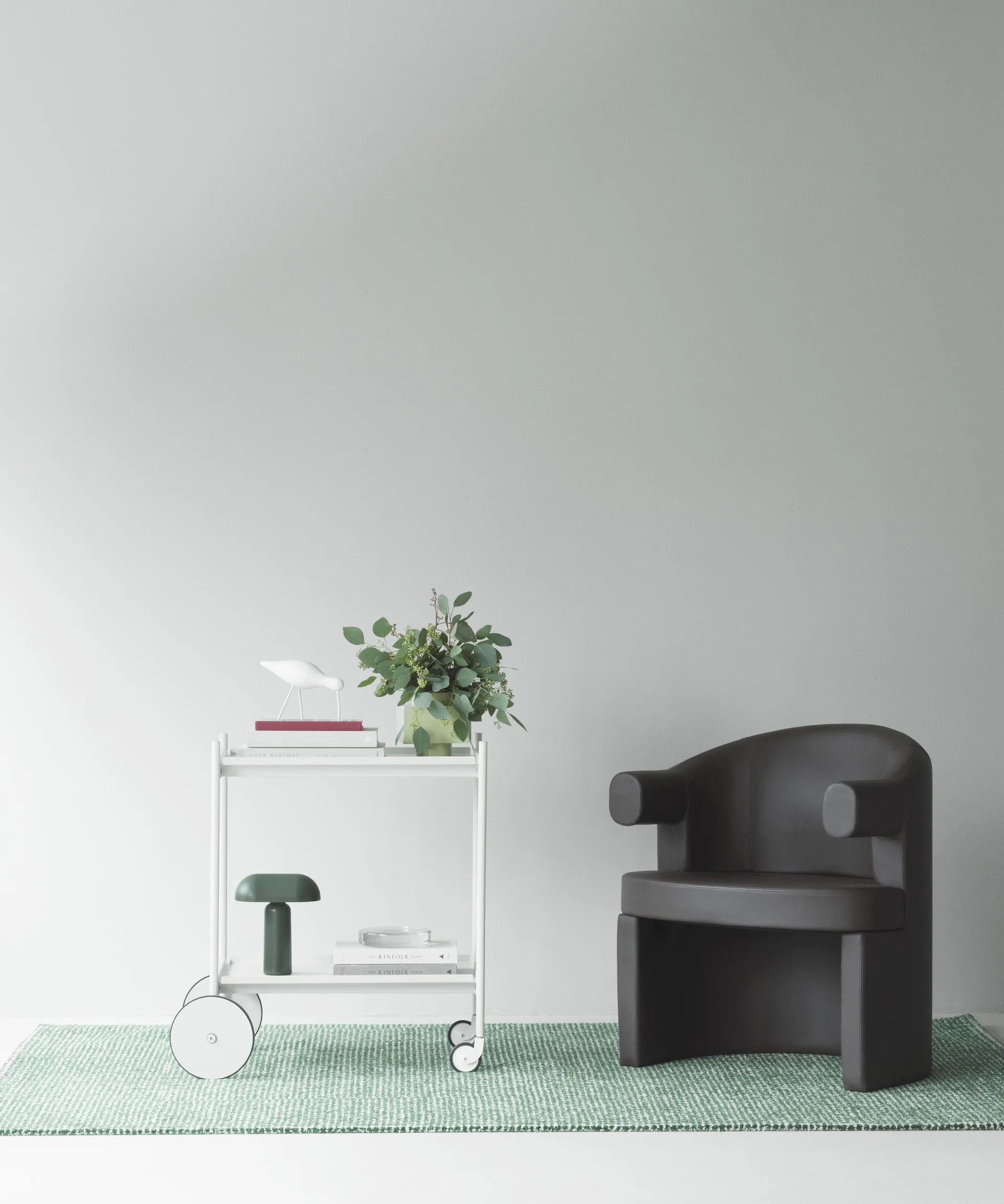 Rul serveerwagen, Wit Normann Copenhagen