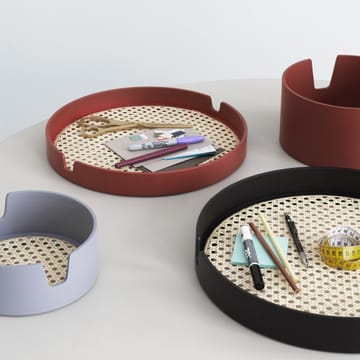 Salon dienblad Ø 40 cm. - zwart - Normann Copenhagen