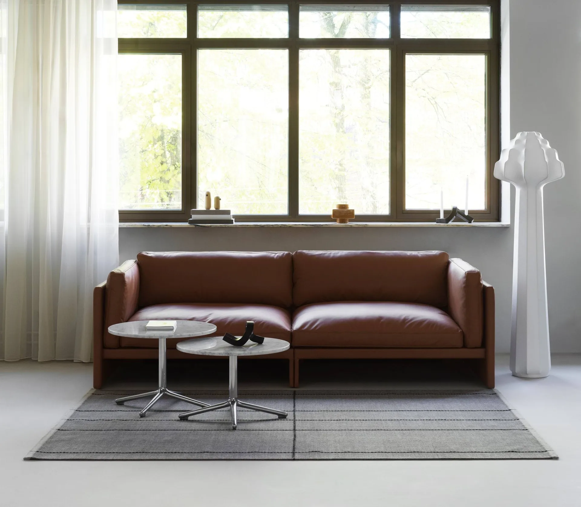 Seam vloerkleed, Blue tones, 250x350 cm Normann Copenhagen