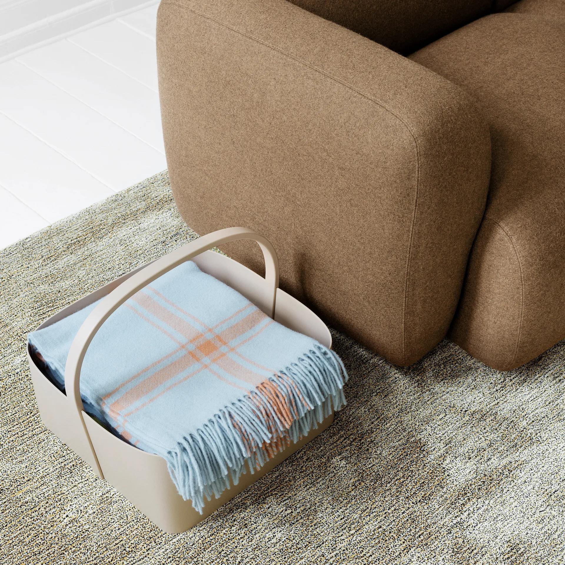Shaker opbergmand 45x45 cm, Zand Normann Copenhagen