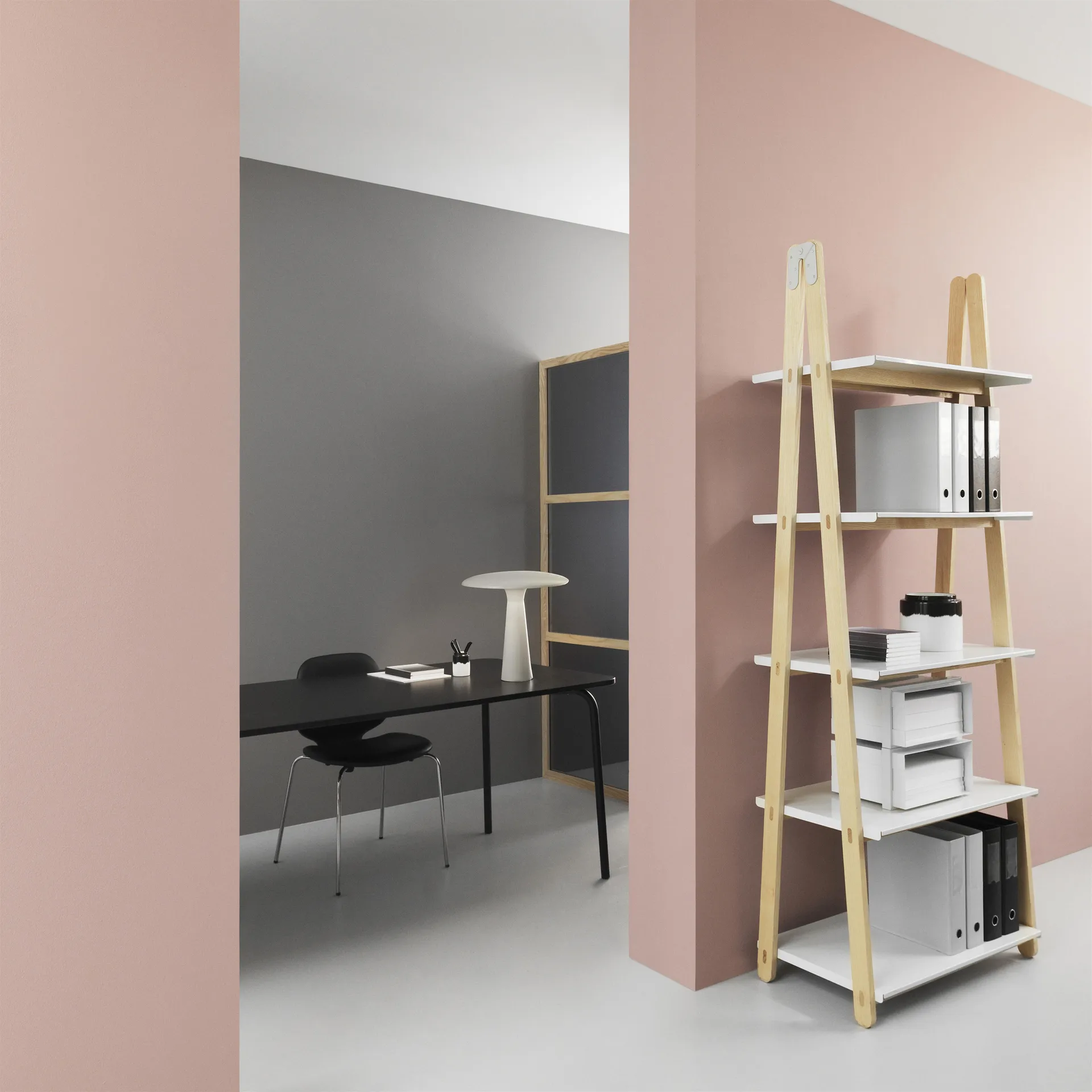 Shelter tafellamp, wit Normann Copenhagen