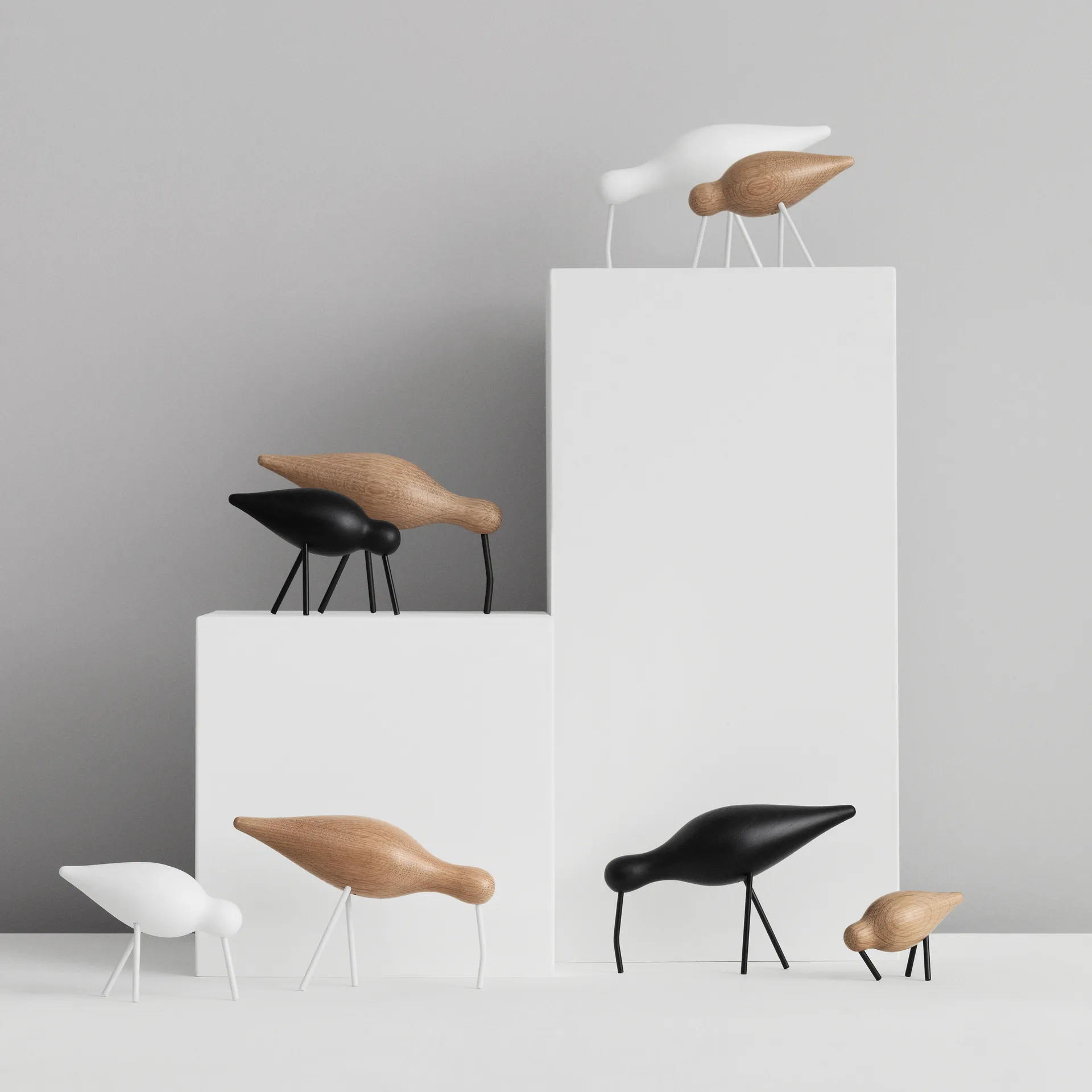 Shorebird eikenhout-wit, groot Normann Copenhagen