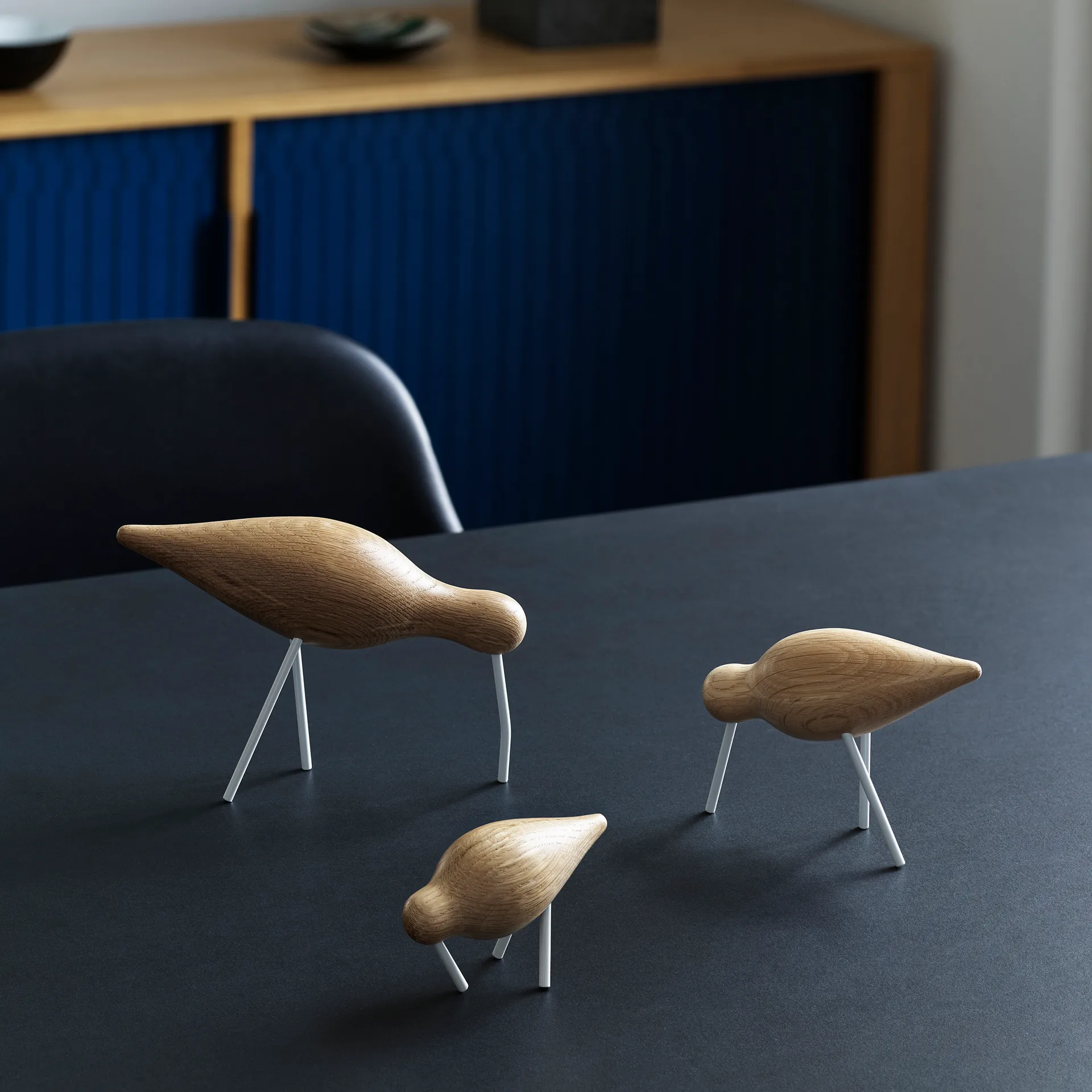 Shorebird eikenhout-wit, klein Normann Copenhagen