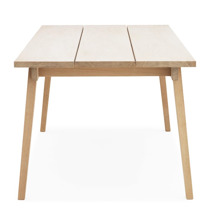 Slice eettafel, eikenhout gezeept, 3-delig tafelblad Normann Copenhagen