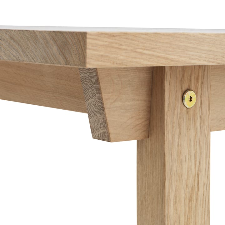 Slice eettafel, eikenhout gezeept, 3-delig tafelblad Normann Copenhagen