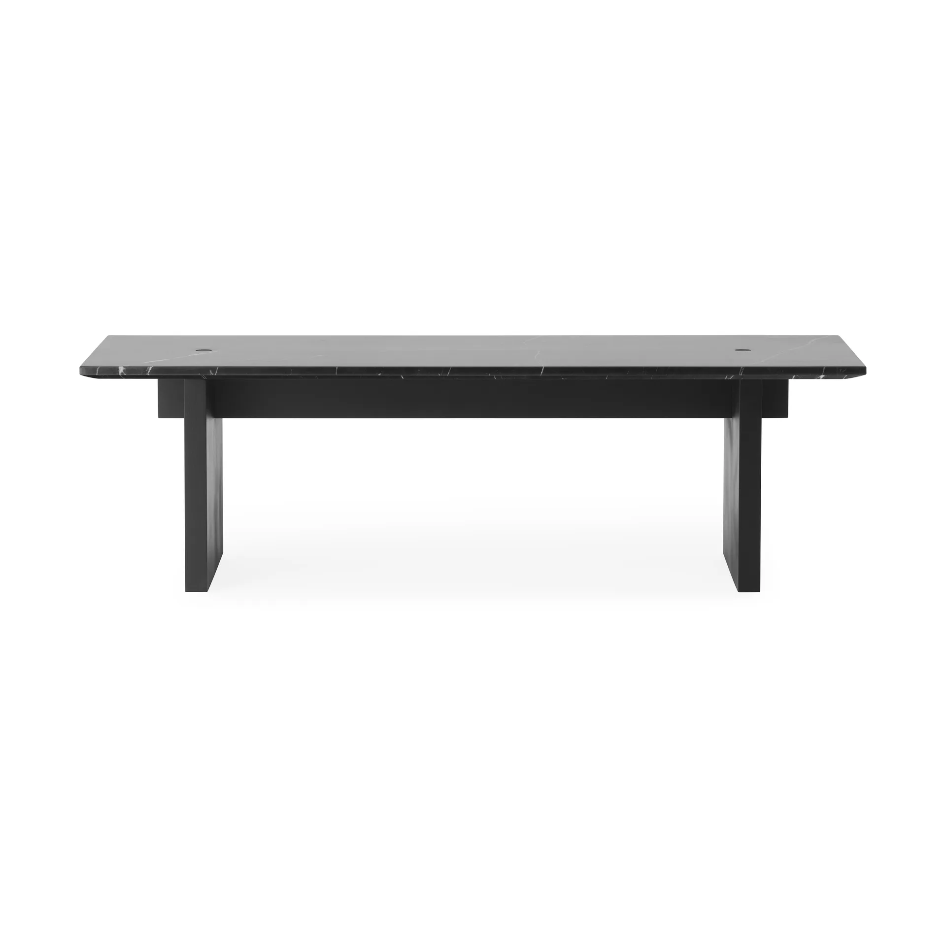Solid Table salontafel 130x38,5x40 cm, Black Normann Copenhagen