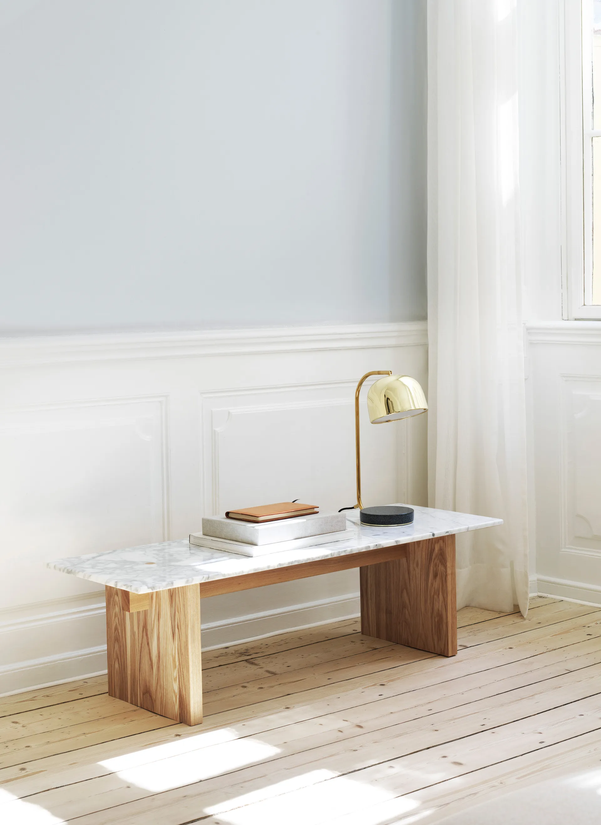 Solid Table salontafel 130x38,5x40 cm, White Normann Copenhagen