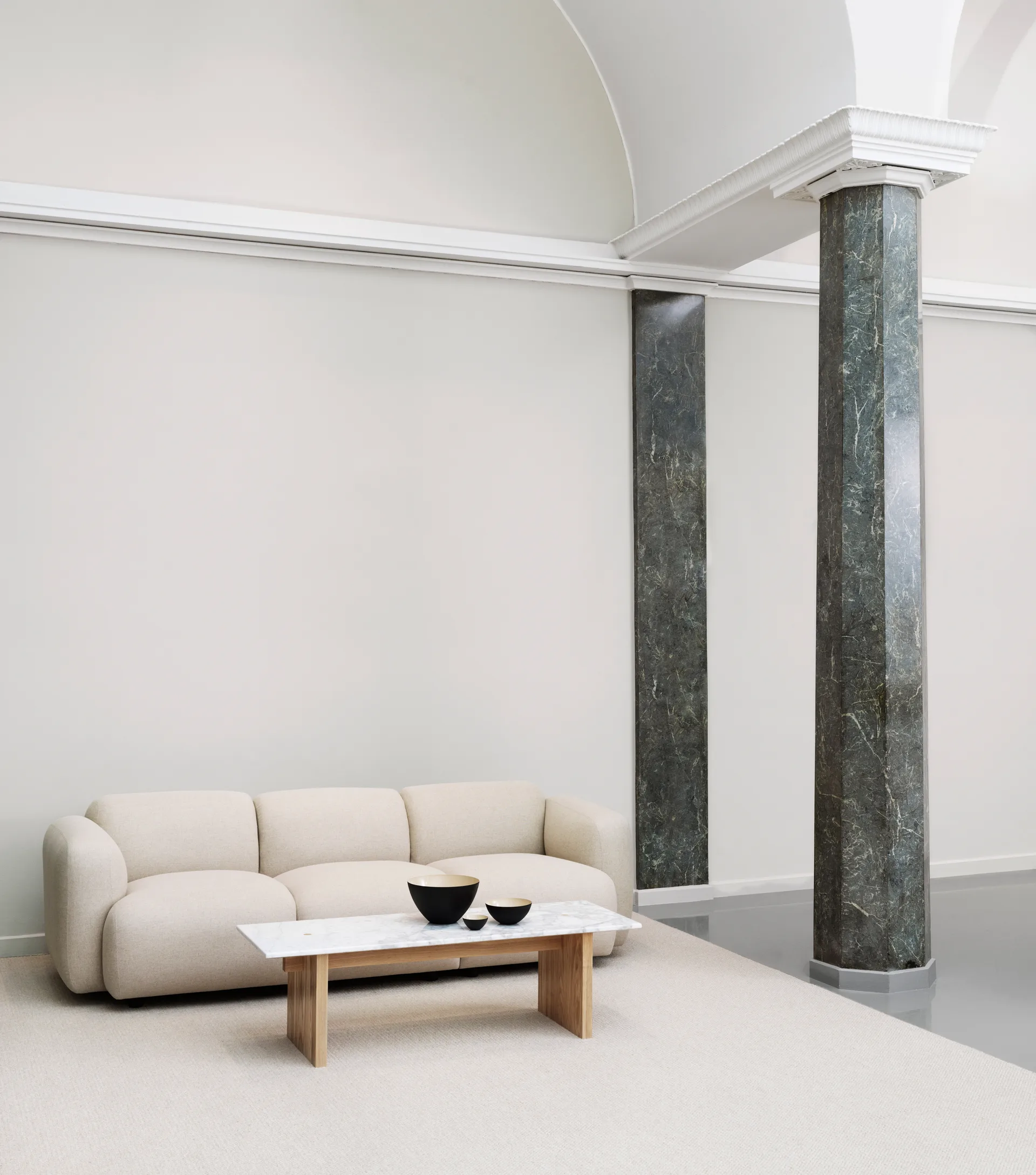 Solid Table salontafel 130x38,5x40 cm, White Normann Copenhagen