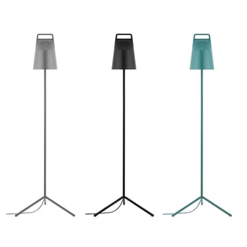 Stage vloerlamp - black, gepoedercoat staal - Normann Copenhagen