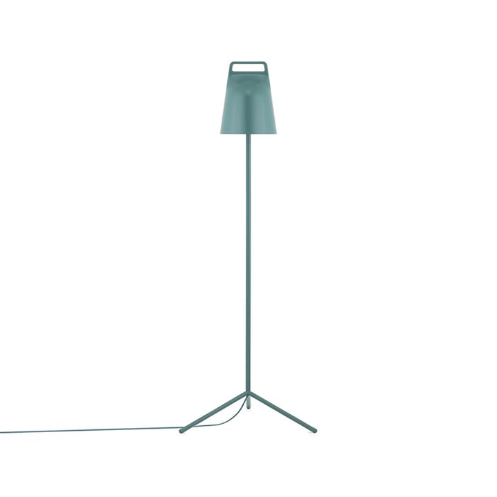 Stage vloerlamp - petrol green, gepoedercoat staal - Normann Copenhagen