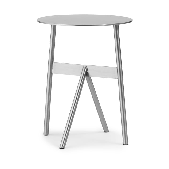 Stock Table bijzettafel Ø37 cm H:46 cm - Stainless Steel - Normann Copenhagen